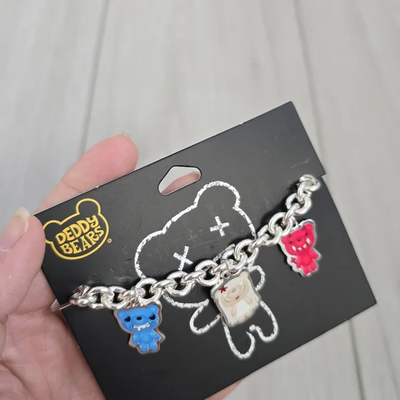 103. NWT Deddy Bears Charm Bracelet - Picture 6 of 6